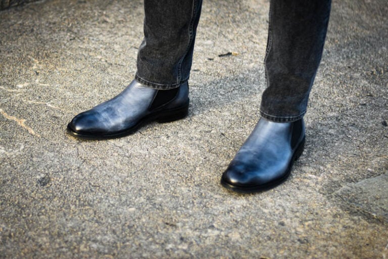 mens narrow chelsea boots