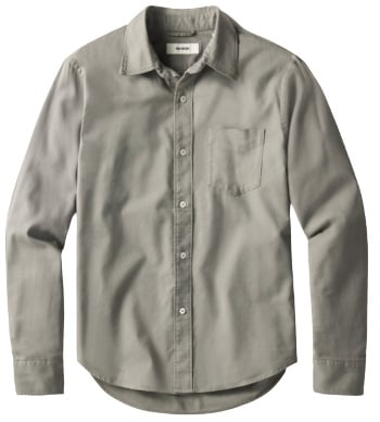 Buck Mason Draped Twill One Pocket Shirt