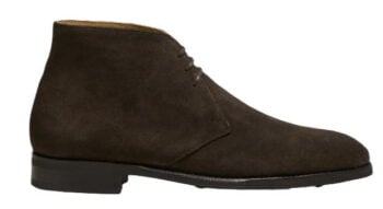 MYRQVIST Gyllsjö Dark Brown Suede Chukka