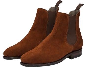 Bridlen Dark Snuff Suede Chelsea