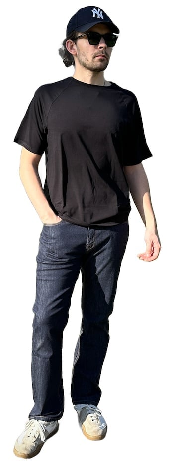 Brisk Rinse Dark Wash Straight Fit Jeans - Sage