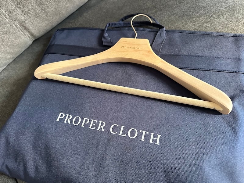 Is Proper Cloth the Real Deal? I Ordered a Suit to Find Out 28 The Adult Man Proper Cloth Garment Bag 1