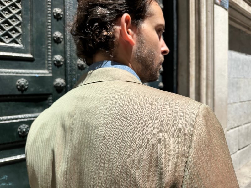 Is Proper Cloth the Real Deal? I Ordered a Suit to Find Out 26 The Adult Man Proper Cloth Solaro Bedford Suit Jacket Collar 800