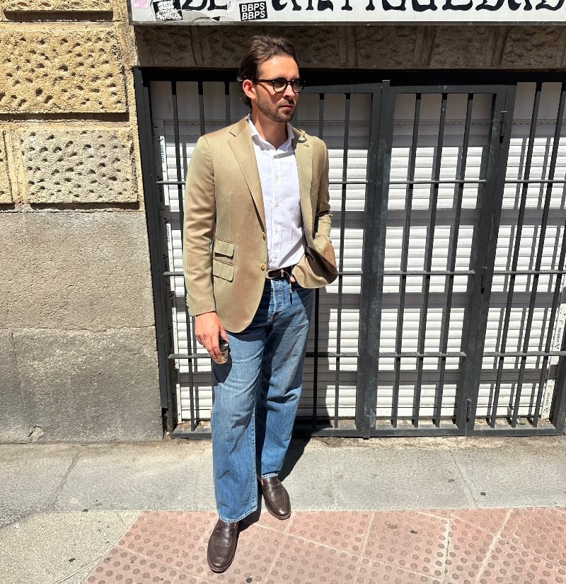 Is Proper Cloth the Real Deal? I Ordered a Suit to Find Out 27 The Adult Man Proper Cloth Solaro Bedford Suit With Jeans 800