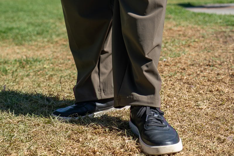 Hands-On: lululemon Daydrift Trousers Review 45 Pant opening shot of the Men s Daydrift Relaxed Pleated Trouser