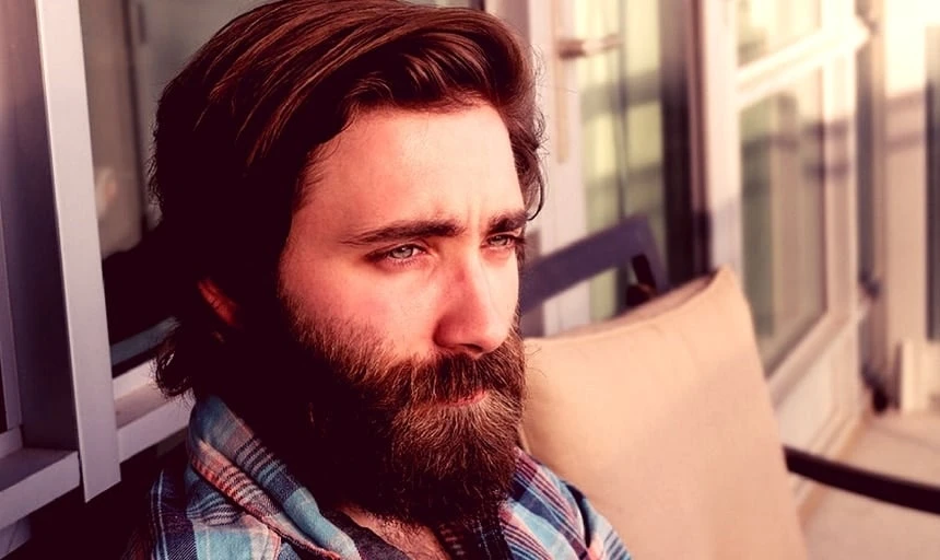 38 Lessons: The Ultimate Guide to Men's Fashion From a Female Perspective 145 Man with full beard looking into the distance