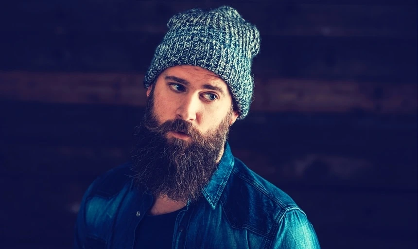 38 Lessons: The Ultimate Guide to Men's Fashion From a Female Perspective 132 Stylish man with beard and beanie and denim jacket