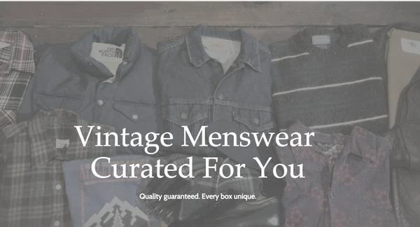 The 39 Best Subscription Boxes for Men on the Market 75 Comma Vintage