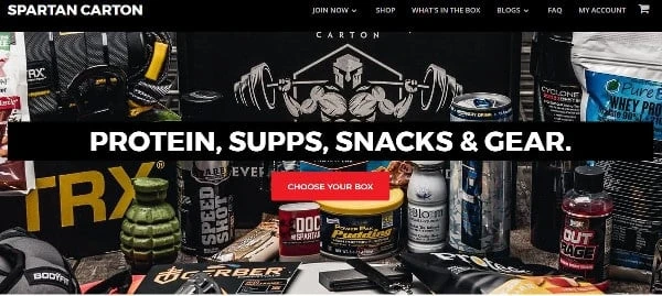 The 39 Best Subscription Boxes for Men on the Market 62 Spartan Carton