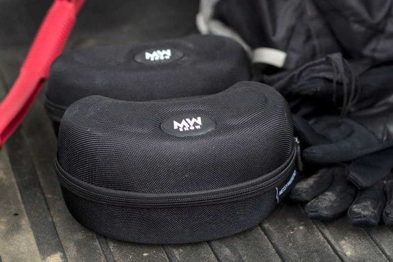 messyweekend goggles case in truck bed durable