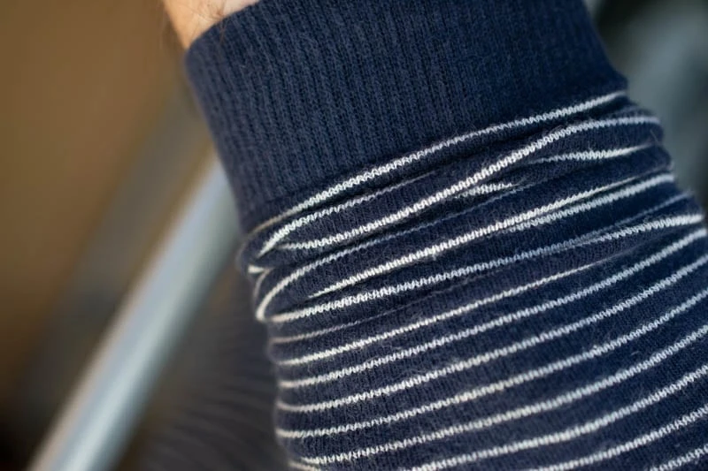 ugly sock rolled down ugly sock rolled down