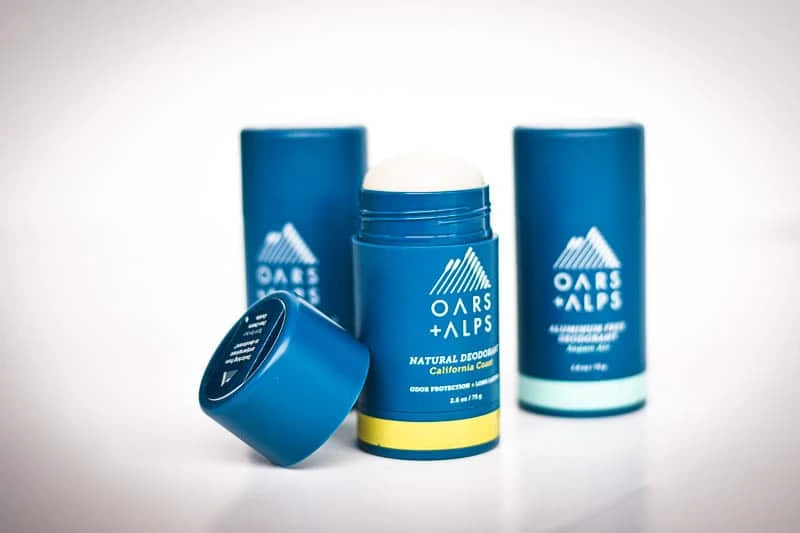 Oars Alps deo trio deodorant for men california mist