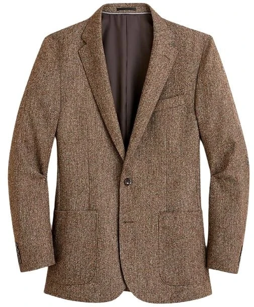 J.Crew Ludlow Unstructured English Wool Suit Jacket
