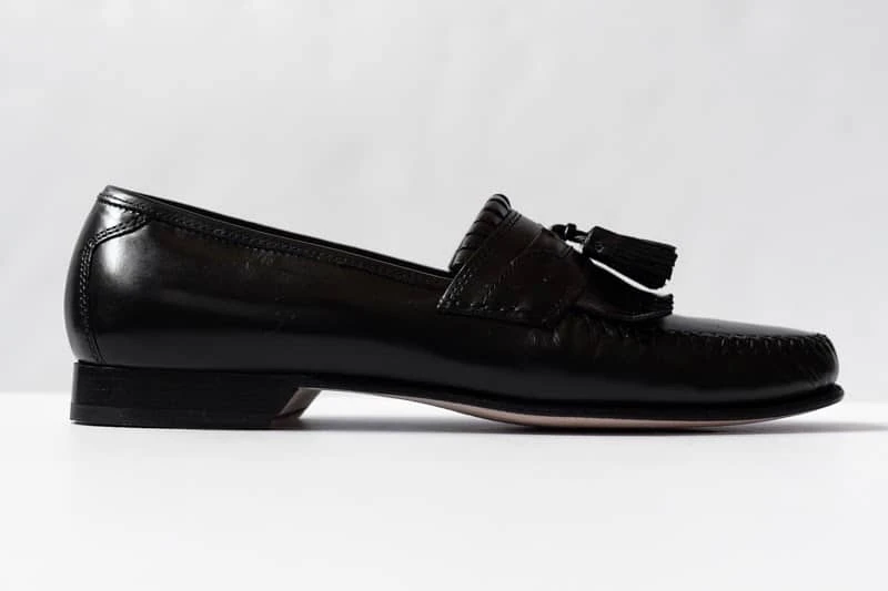Breland Kiltie Tassel loafers profile view