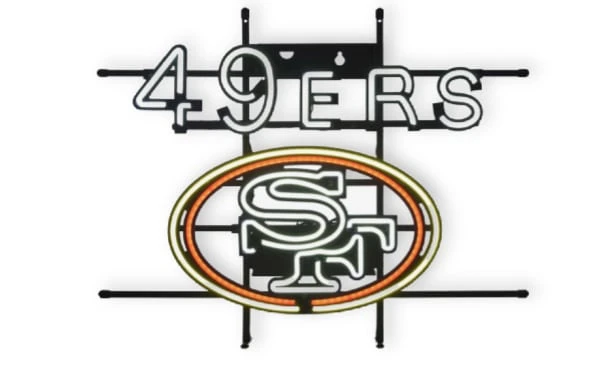 Neon Fan Cave Wall Sign