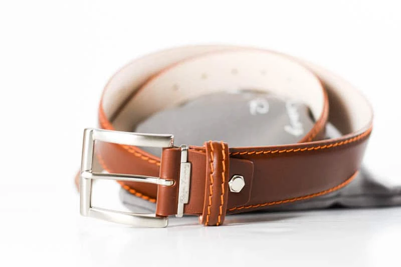 Roger Ximenez buckle and belt brown