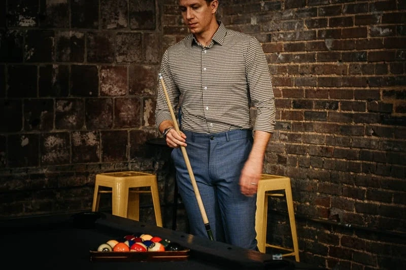 6 Best Dress Shirts for Muscular Guys: Lifters, Rejoice 56 playing pool on the weekend