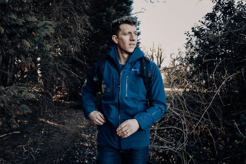 Cortazu Review: Don’t Get Stuck on the Mountain 44 Cortazu mountain hard shell jacket in navy