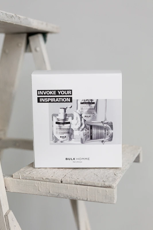 BULK HOMME Review: Basic Skincare with Nonbasic Results 45 Bulk Homme Skincare system portrait