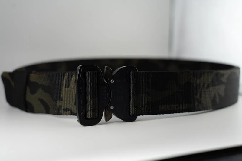 Klik Belts Review: A Tactical Alternative to a Classic 49 Camo Klik Belt clicked in 1