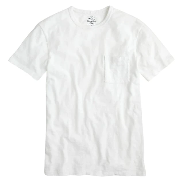 J.Crew Garment Dyed Slub Cotton T-Shirt
