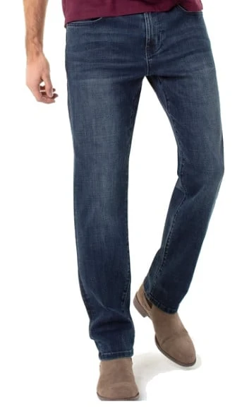 Liverpool Men's Regent Relaxed Straight Jeans, 30" Inseam (Pembroke, 28)