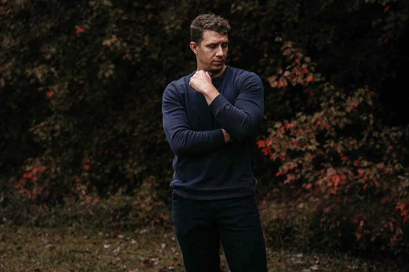 Taylor Stitch crew neck fillmore sweater