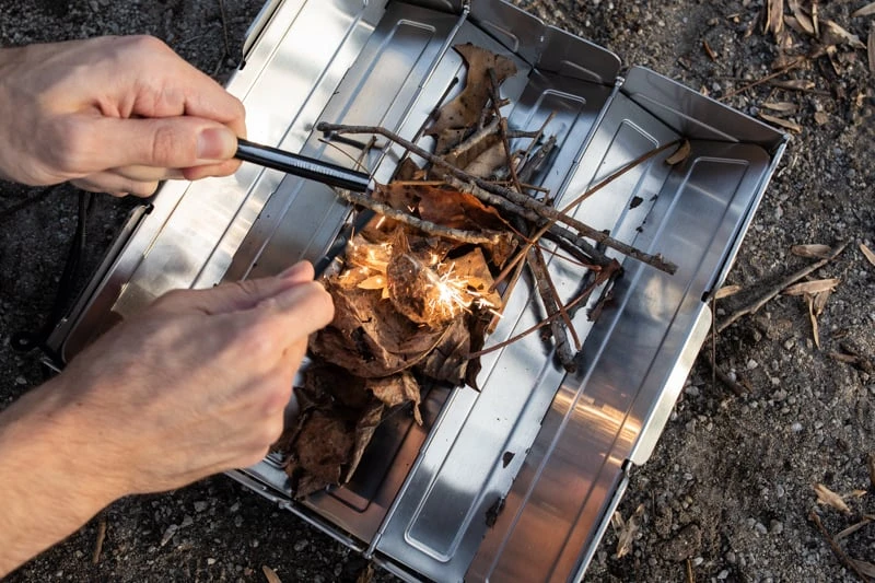 Wolf and Grizzly Review: I Tried Their Most Popular Gear 55 Wolf and Grizzly using the Fire Set from Above