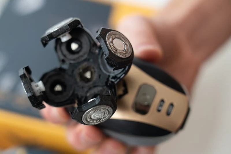 FlexSeries 5 head rotary blade open