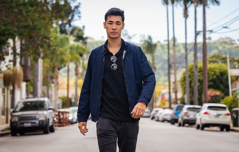 Model in Signature Polo