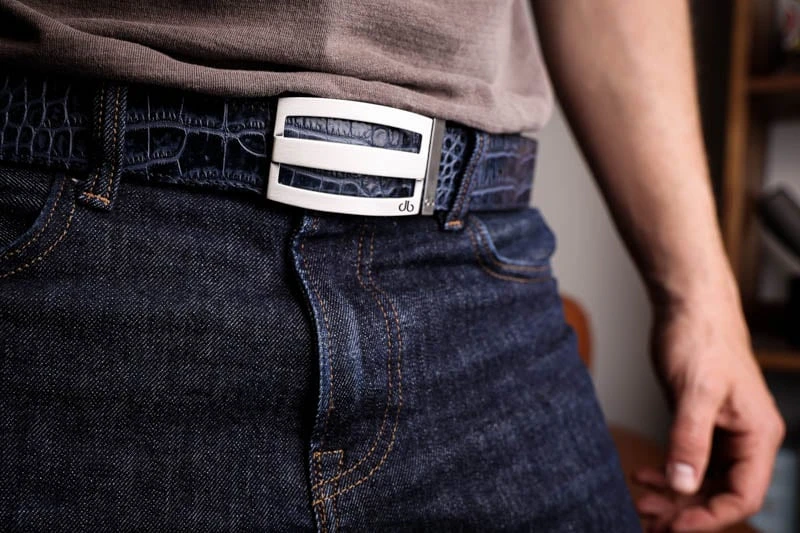 Druh triple bar belt buckle