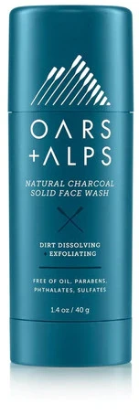 Oars + Alps Charcoal Solid Face Wash