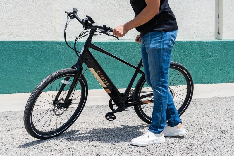 7 Most Comfortable eBikes: Snag a Cushy Ride 49 Black Aventon PAce 500 Next Gen