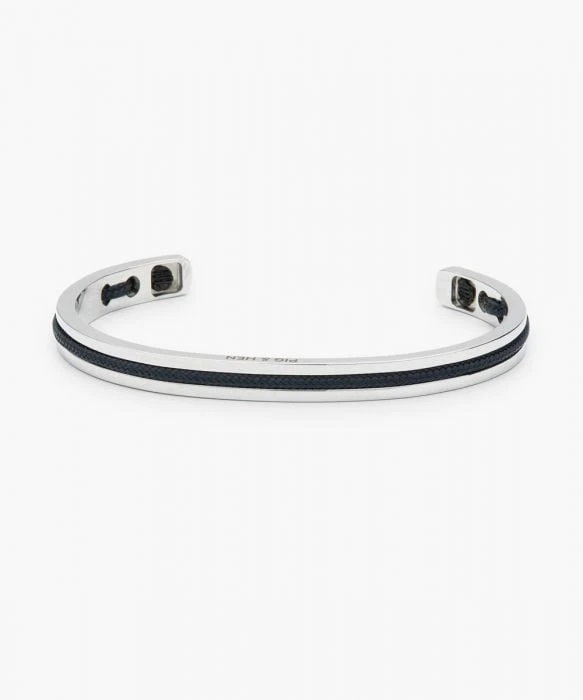 Navarch 6mm Silver Navy bracelet