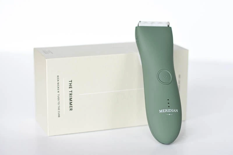 BALLS vs Meridian vs Manscaped: Battle of the Below-the-Belt Trimmers 36 meridian grooming proudct shot trimmer on white background