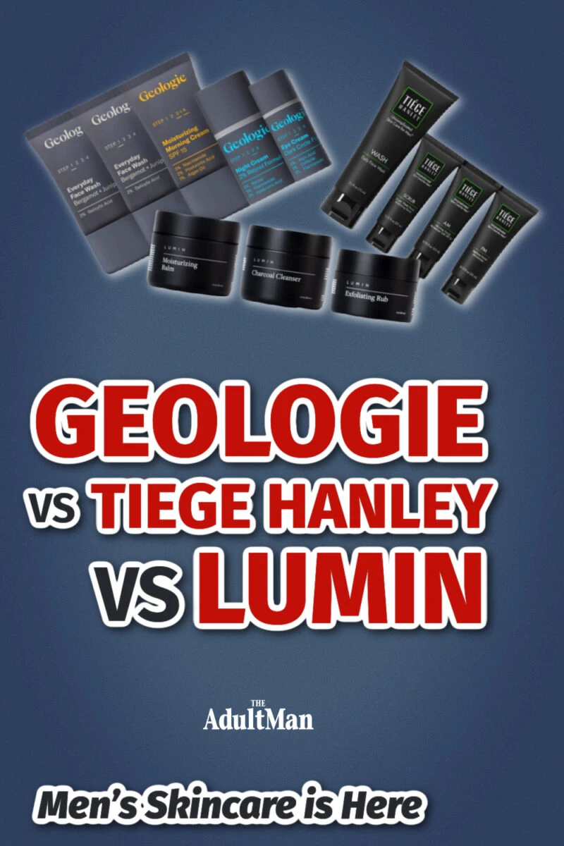 Geologie vs Tiege Hanley vs Lumin: I Tried Them All