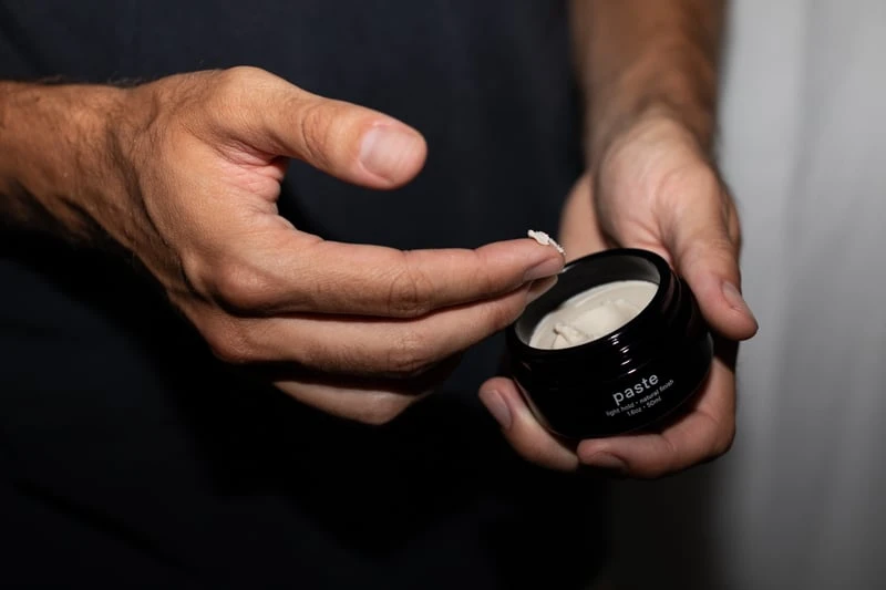 Jack Henry Paste on fingers