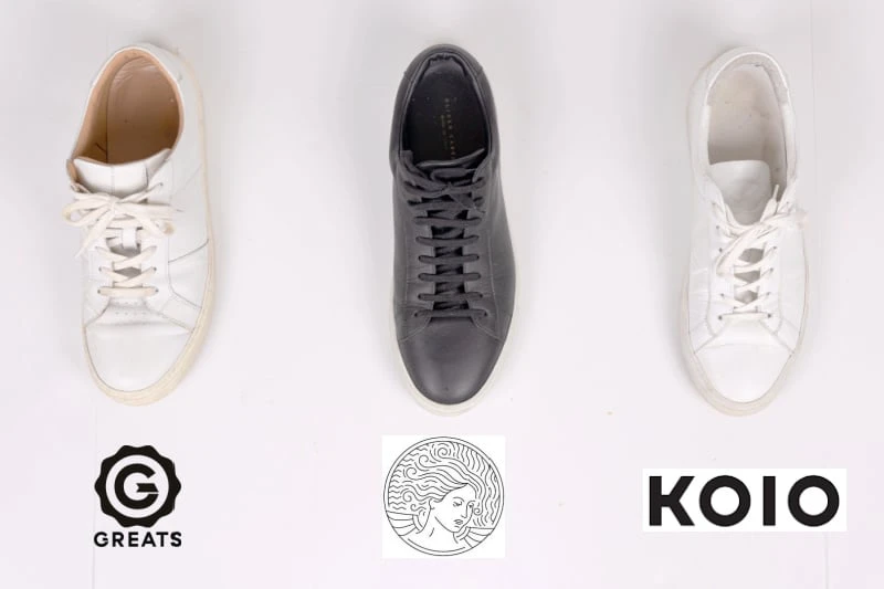 GREATS The Royale Review: My Thoughts After 2 Years of Wear 60 minimalist sneaker toes compared 1