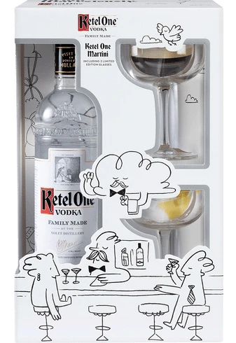 Ketel One Martini + Limited Edition Glasses Kit