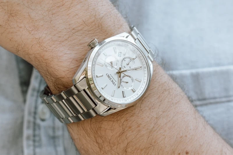 Vincero Reserve size display