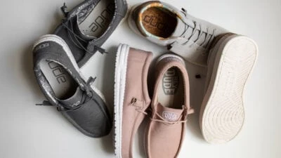 HEYDUDE Shoes Review Assortment of Wally Slub Canvas Wally Stretch Kob Sox
