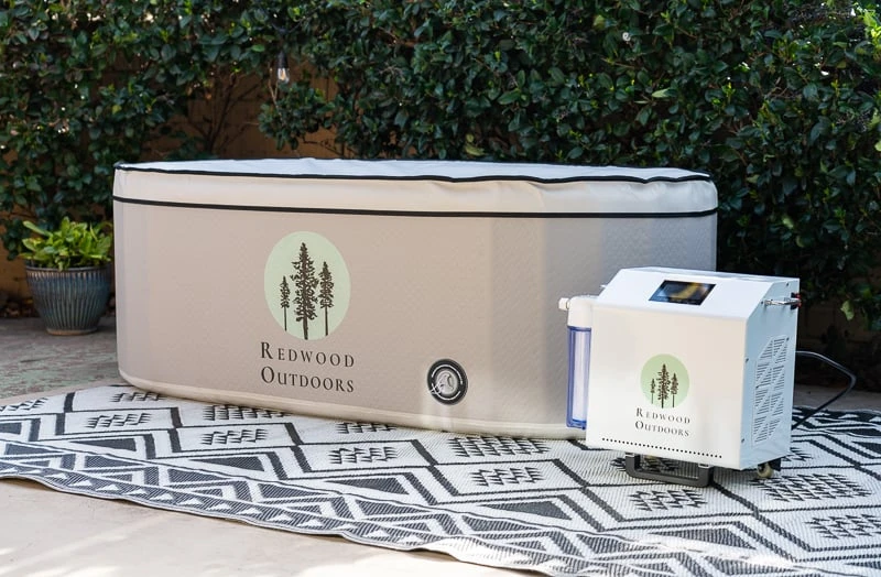 Redwood Outdoors Review: The Best in Hot and Cold Recovery? 47 Yukon cold plunge with chiller