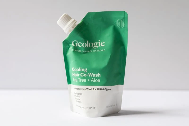 Geologie Cooling Hair Co Wash on white background