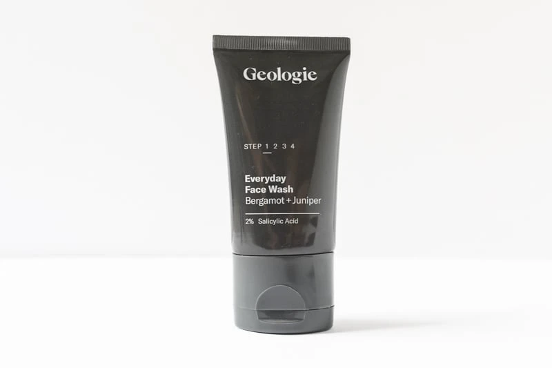 Geologie everyday face wash on white background