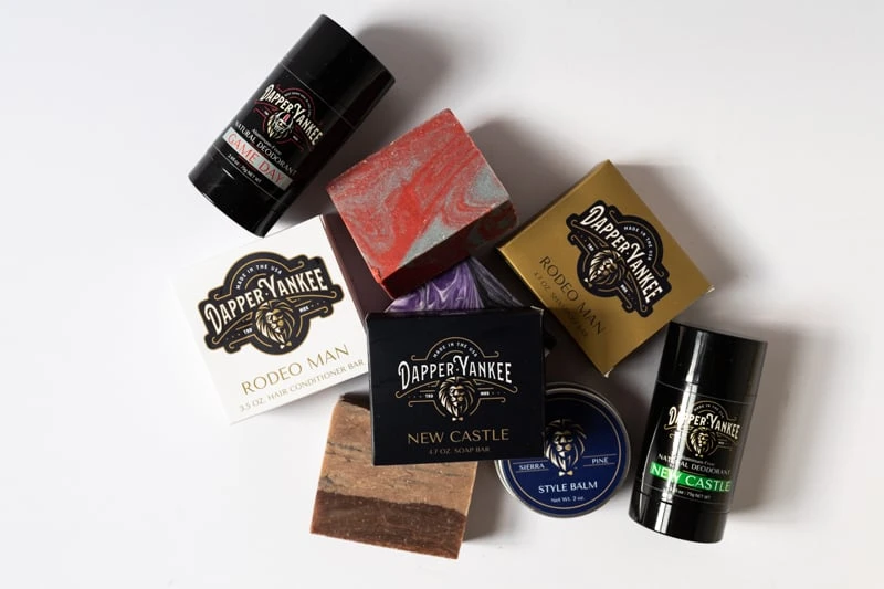 Dapper Yankee Review: Natural Soaps That Are Not Like the Others 56 Dapper Yankee Bar Soaps and personal care products from above