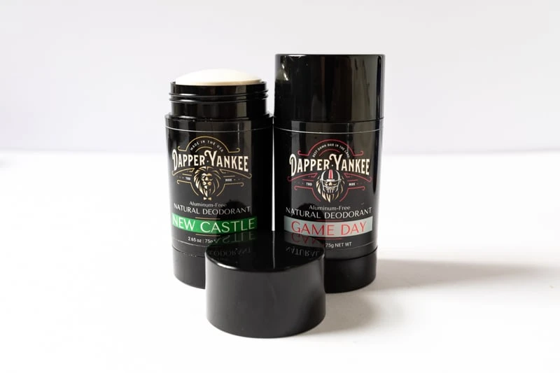 Dapper Yankee Review: Natural Soaps That Are Not Like the Others 73 Dapper Yankee New Castle and Game Day Natural Deodorant