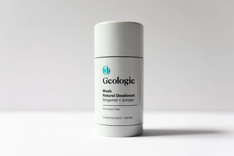Geologie Natural Deodorant Moab on white background
