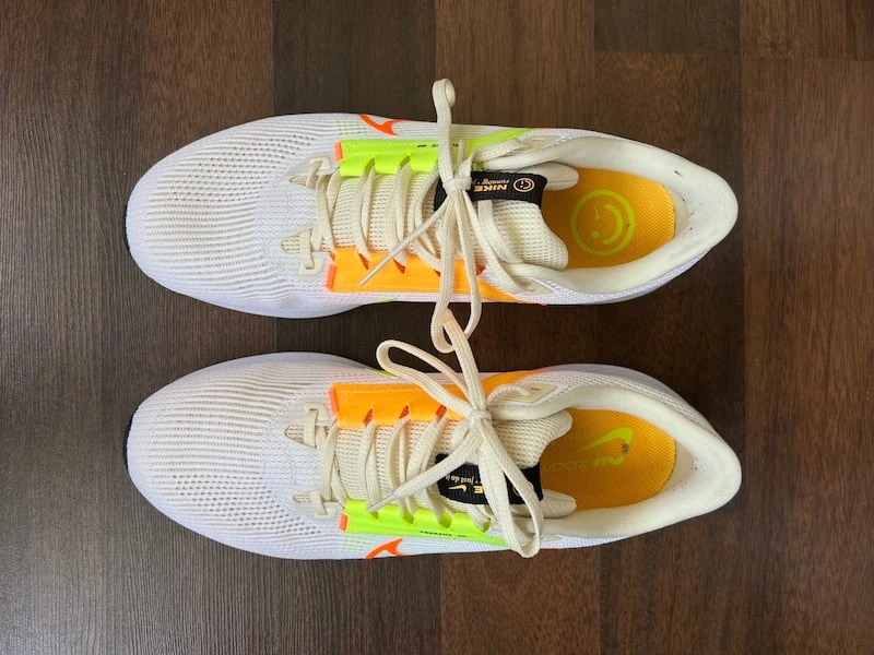 Overhead image of Nike Pegasus 40