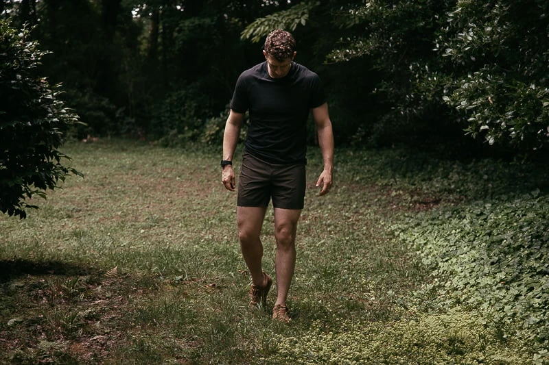 lululemon surge shorts model image