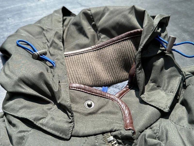 The Adult Man Twillory Performance Coat Leather